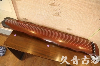 锡林郭勒盟●久音古琴  ●典藏系列 20230726 [红洒金竹节]
