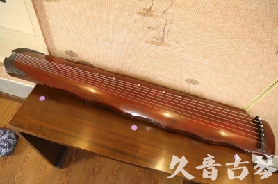 锡林郭勒盟●久音古琴  ●典藏系列 20230807 [红洒金竹节]