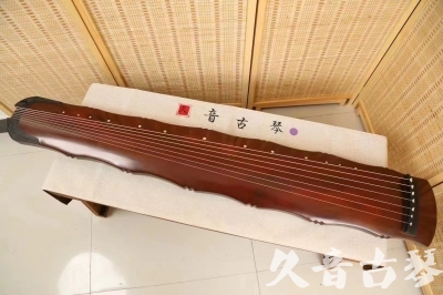 锡林郭勒盟●久音古琴  ●典藏系列 20240524 [红洒金竹节]